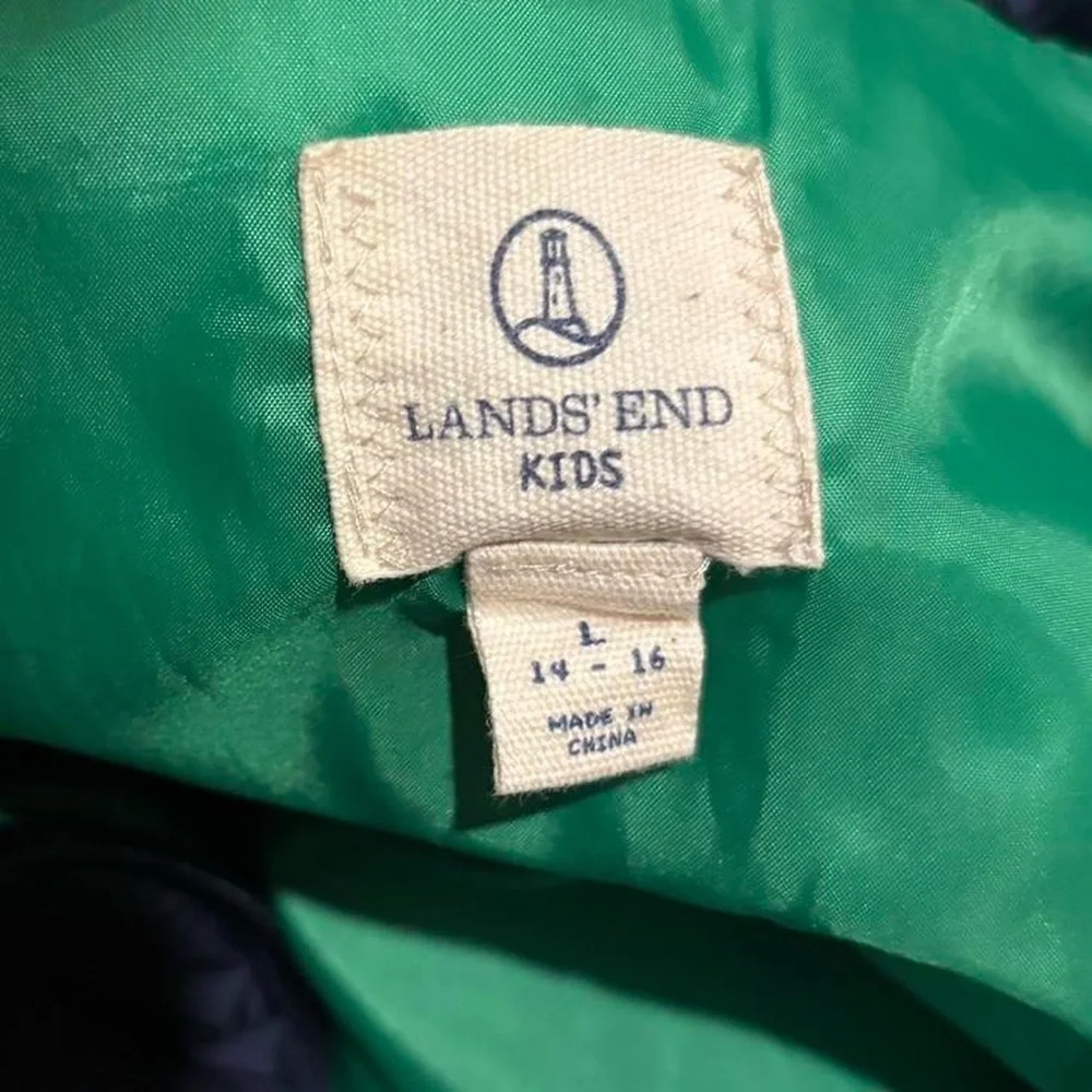 Kids Lands End Puffer Vest